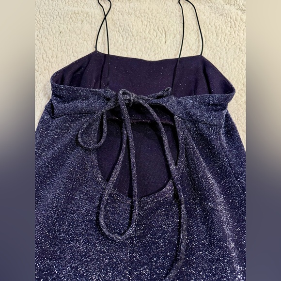 Vintage homecoming purple mini dress. This was from a hometown Boutique in 1990. - Picture 3 of 4